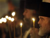 51. Priests attend a service in honour of late Orthodox Patriarch Alexiy II in Znamensky Cathedral in Kursk, some 500 km (311 miles) south of Moscow, December 5, 2008. Patriarch Alexiy II, a staunch conservative who revived Russia's Orthodox Church after the collapse of communism and clashed with Rome over Catholic missionary activity, died on Friday at the age of 79. (From Reuters Pictures by REUTERS)